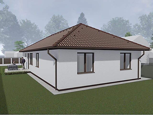 Érd Parkvárosban új építésű földszintes családi ház eladó #2